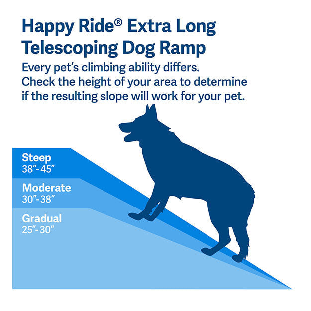 Happy Ride™ Telescoping Dog Ramp